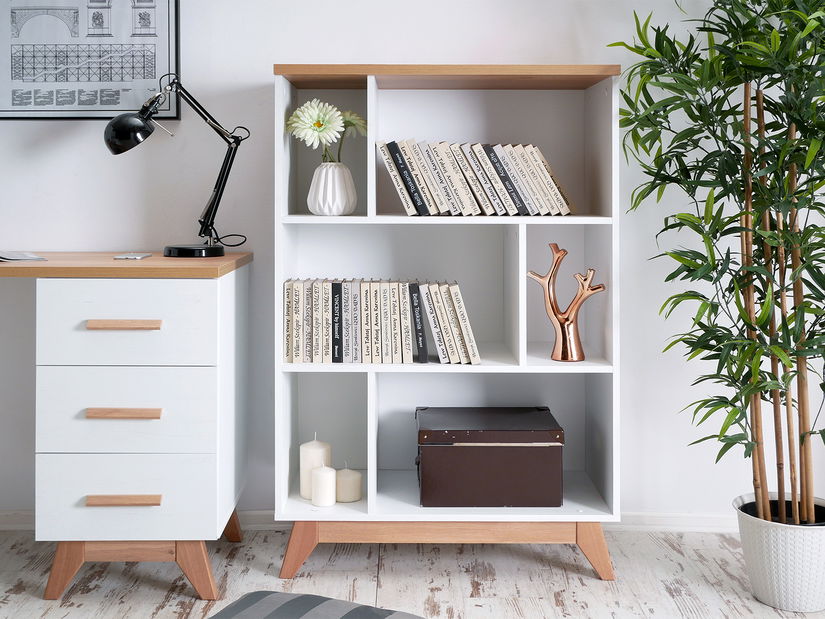 Raft Balones BG06 (alb + stejar)