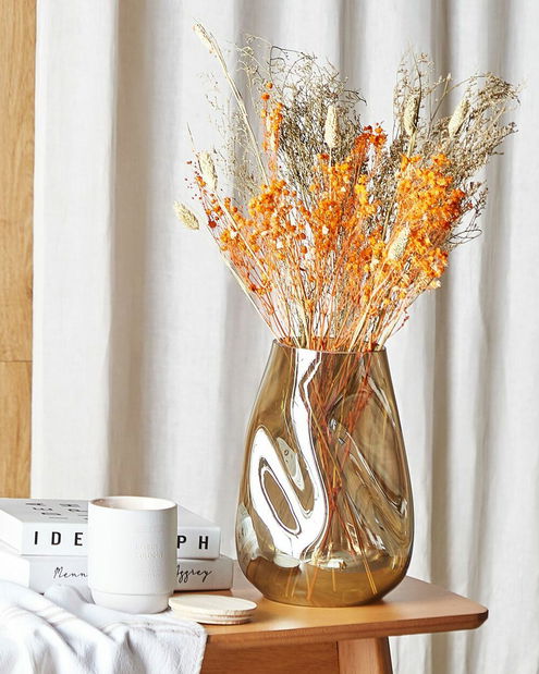 Buchet flori uscate Cheyenne (portocaliu)