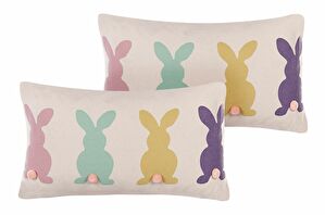 Set 2 buc perne decorative 30 x 50 cm Clusina (bej)