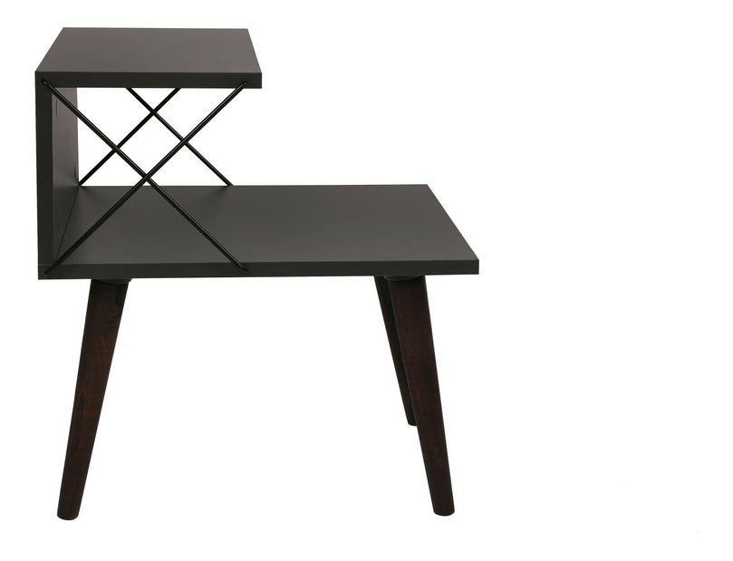 Éjjeliszekrény Crossline (antracit) *bazár