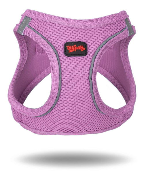 Postroj pre psa Airy (ružová) (2XS) 1