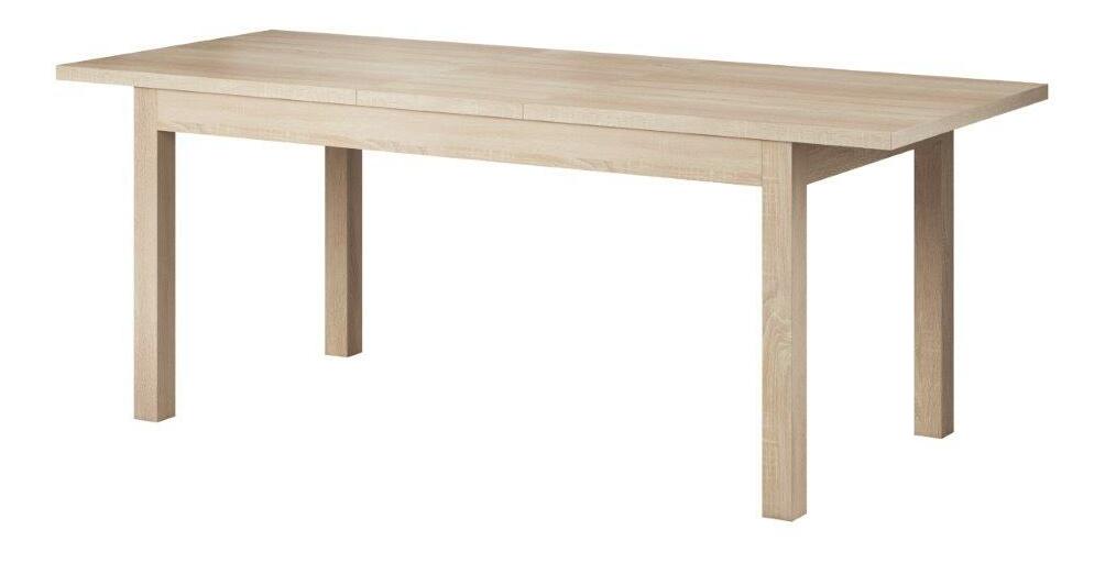 Jedálenský stôl Allan 120 (dub sonoma) (pre 4 až 6 osôb)