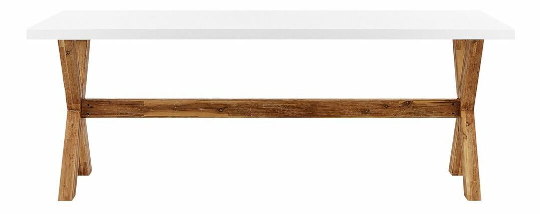 Set mobilier de grădină Olga (Alb + Negru)