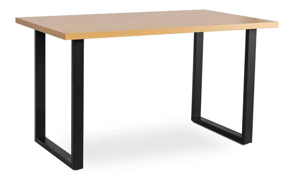 Jedálenský set Gravar (dub zlatý + čierna + béžová) (pre 4 osoby)