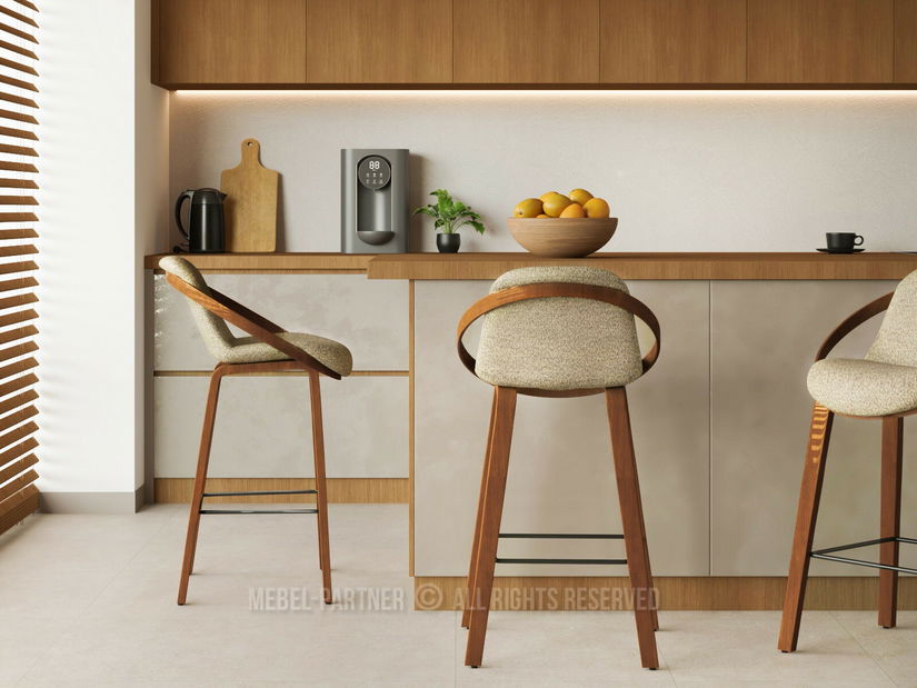 Scaun bar Lageze (bej)