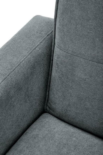 Sofa s tabureom Corner (siva)