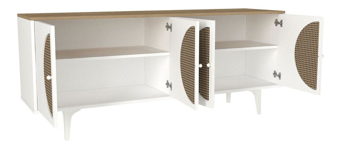 Dulap Burinda 180 (stejar alb)