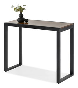 Konzolni stolić Ines (orah + crna)