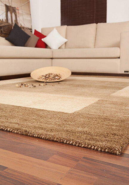 Ručne viazaný koberec Gabbeh 550 Brown