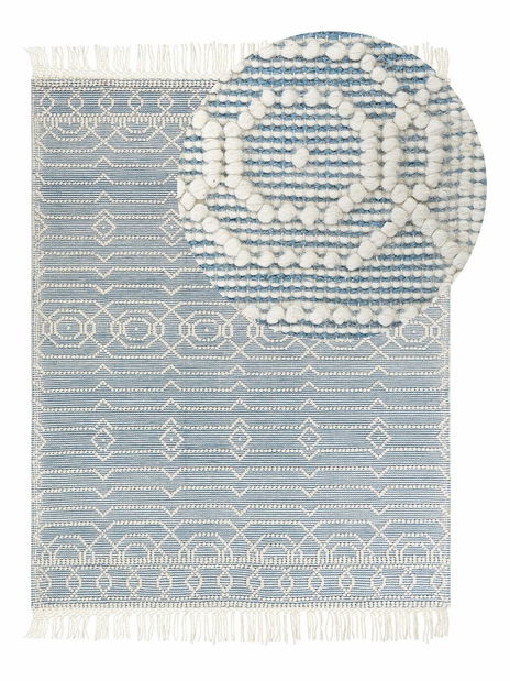 Covor 160 x 230 cm Orha (albastru)