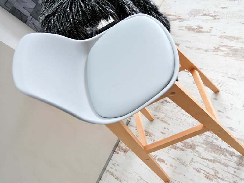 Szék Evan (szürke + bükk)