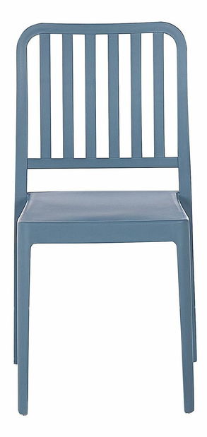 Set 4 ks záhradných stoličiek Sinnamon (modrá) 
