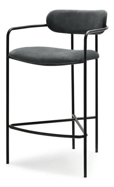 Scaun Viola (grafit + negru)
