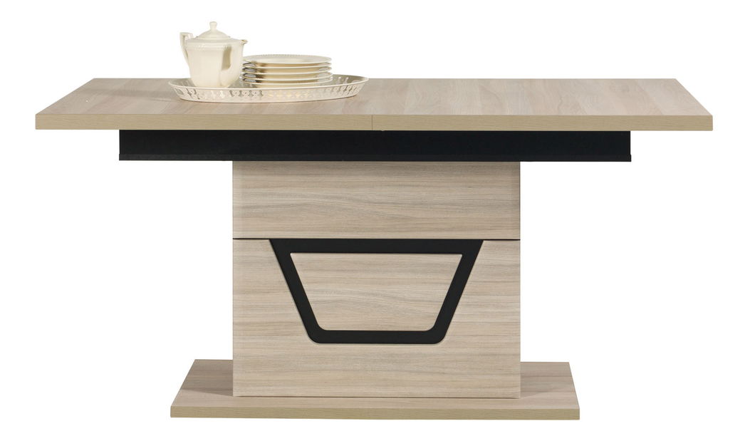 Jedálenský stôl Tasia TS 9 (pre 6 až 8 osôb) (brest matný)