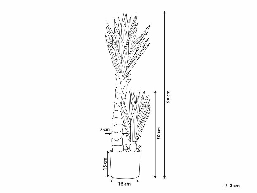 Plantă artificială 90 cm ALOVA