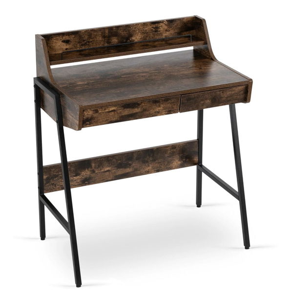 Masă de scris Propulsor (stejar rustic + negru) 