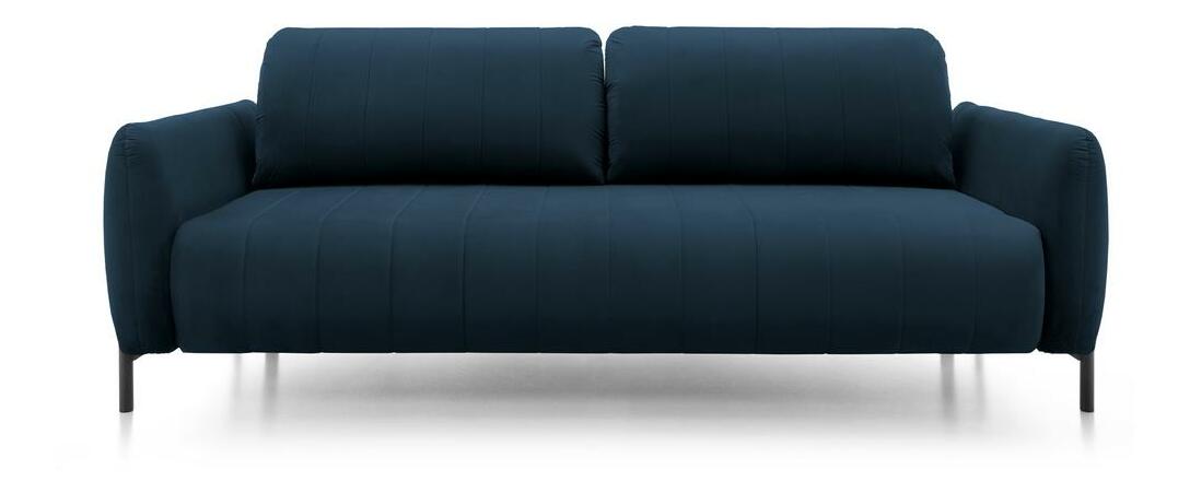 Háromszemélyes kanapé Newbie (tengerészkék + fekete)