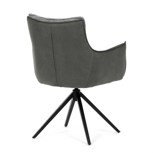 Jedálenská stolička Dumling (sivá)