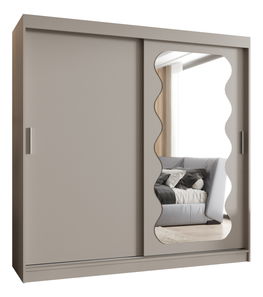 Šatníková skriňa 200 cm Spock (kašmír)