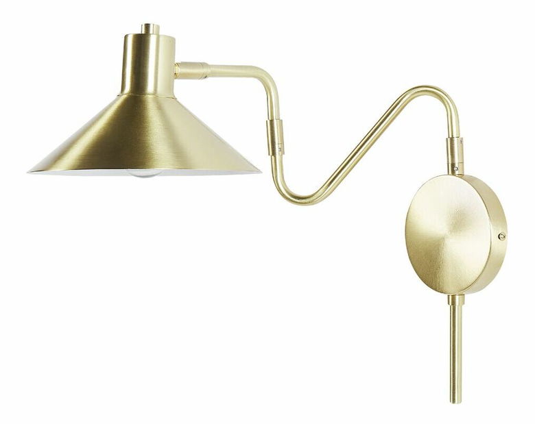 Zidna svjetiljka Belen (zlatna)