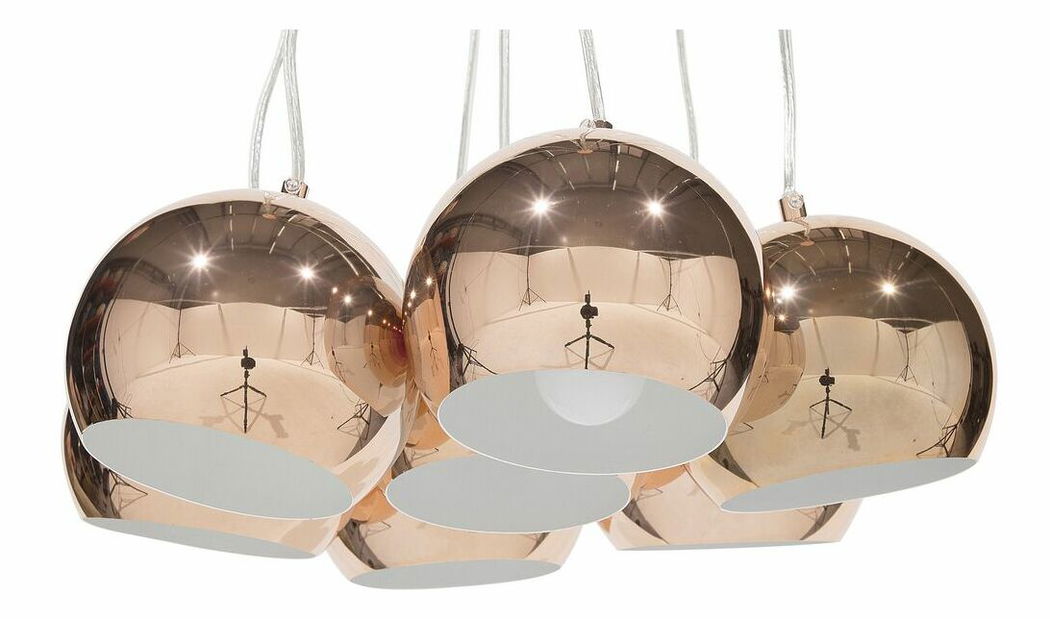 Závesná lampa Orca (medená)