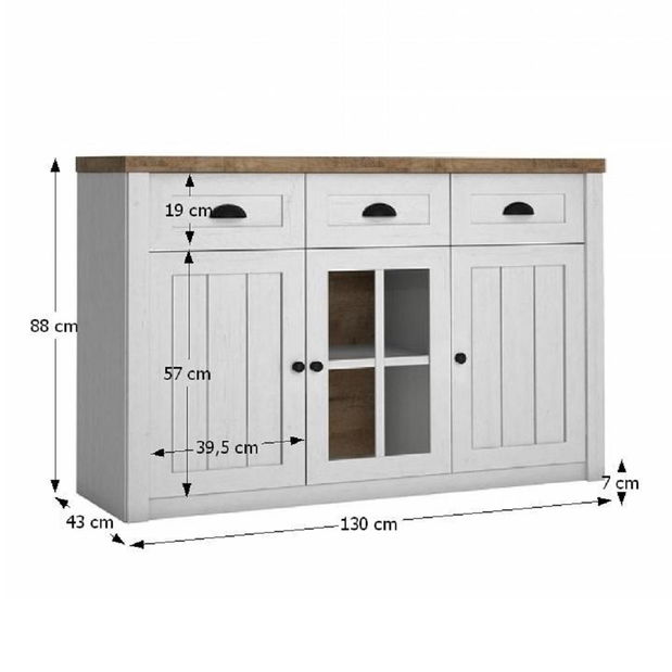 Comodă Provense K3S