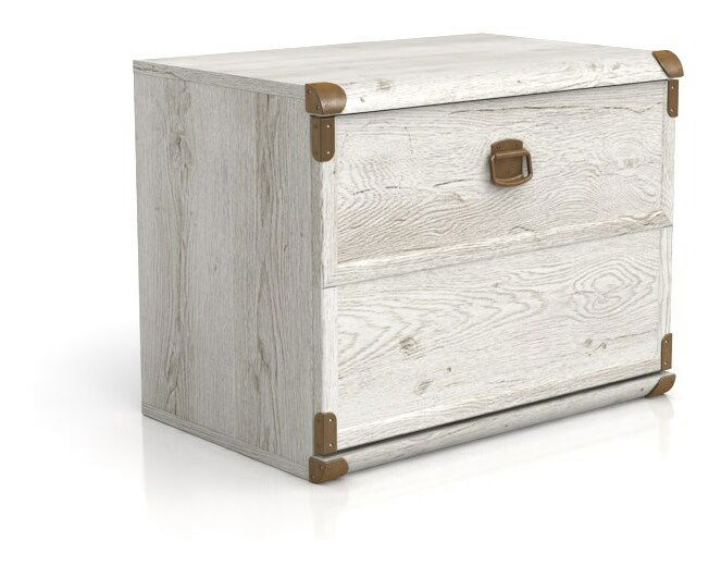 Botník (skrinka na topánky) BRW INDIANA JKOM 1K (Borovica Canyon)