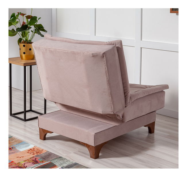 Fotelja za opuštanje Klaudi B (ružičasta)