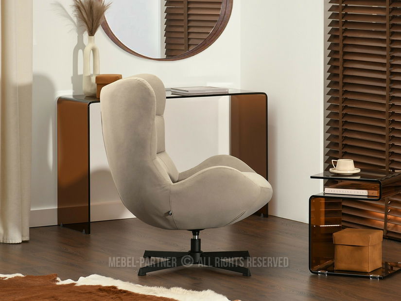 Fotoliu relax Sikula (bej + negru)