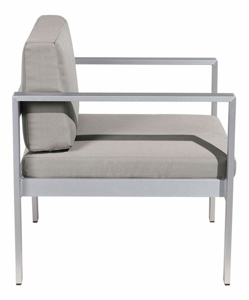 Záhradná stolička Shannon (tmavosivá) 