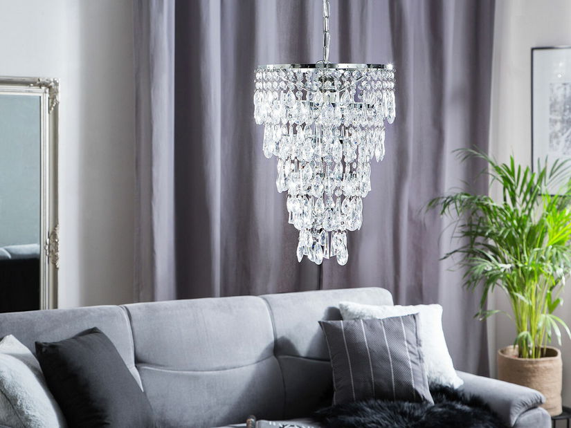 Csillár EUCLA (fém) (ezüst)