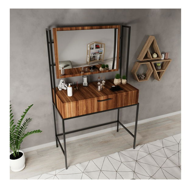 Măsuță de toaletă Modem L747 (nuc)