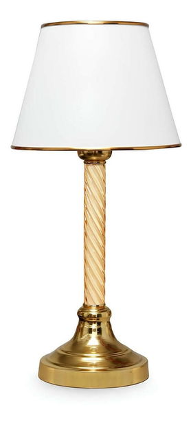 Lampă de masă Lugunssa 1 (alb + Auriu)