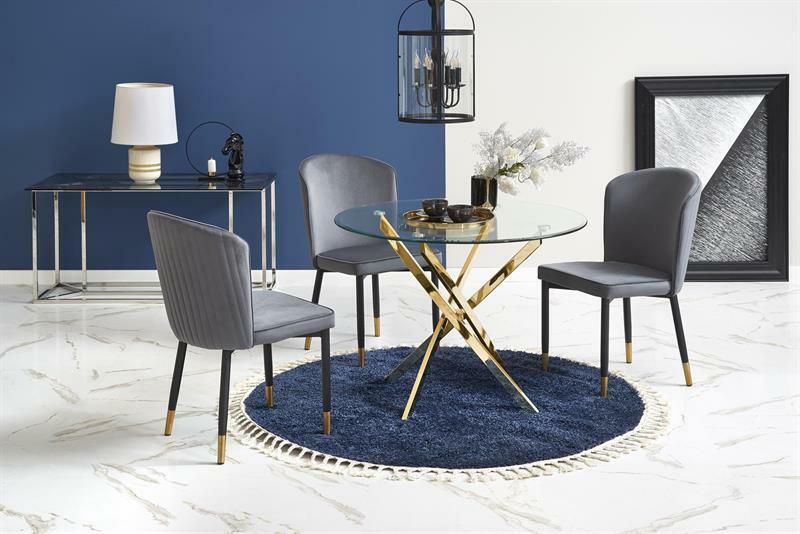 Masă de sufragerie Raunds (Auriu)