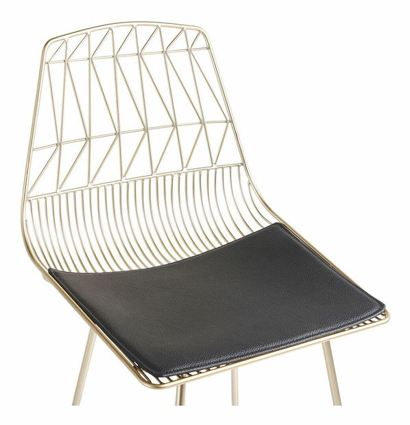 Set 2ks. barových stoličiek Pesto (zlatá)