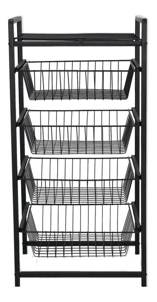 Tálalóasztal Tosina 1 (fekete) 