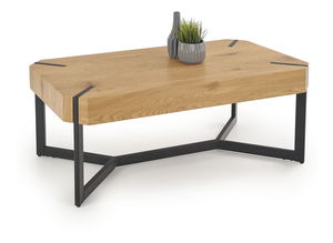 Dohányzóasztal Ladolce (arany tölgy + fekete)