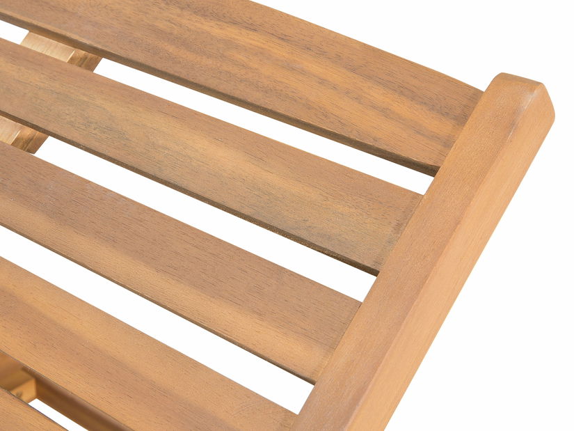 Záhradné lehátko Cessi (svetlé drevo)