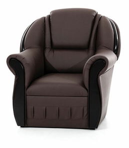 Kreslo Lavern Typ 02 (hnedá)