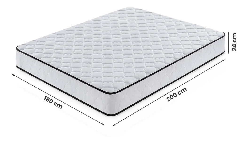 Pružinový matrac 160x200 cm (H3)