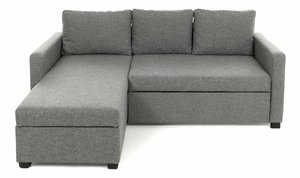 Rohová sedačka Kadina (sivá) (L)
