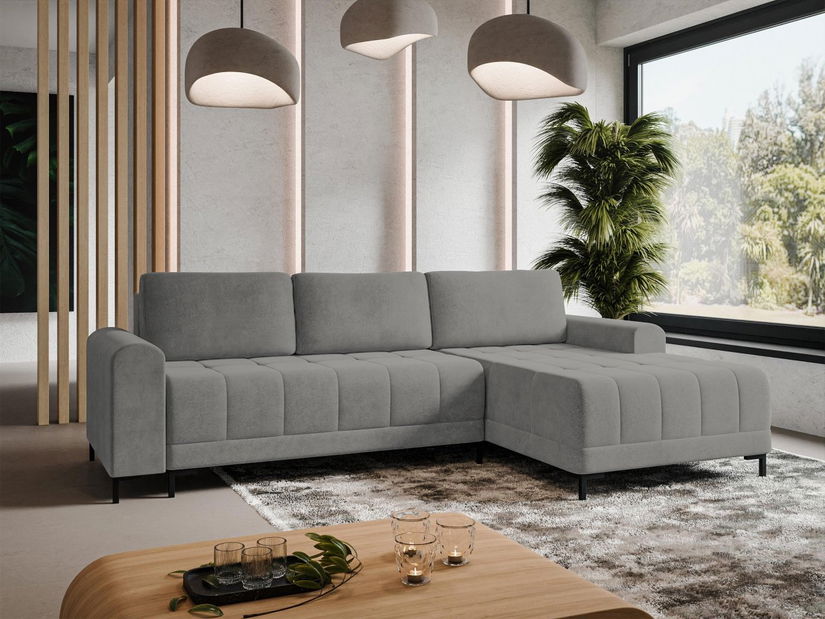 Kutna garnitura Bonzi L (boja čelika)