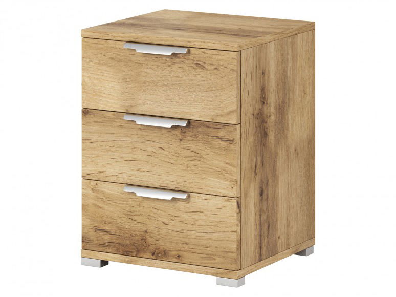 Éjjeliszekrény Nadia 3S (wotan tölgy)