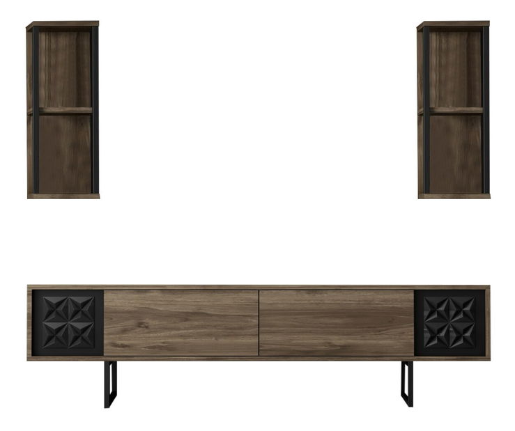 Mobilier living Buon 1 (nuc + negru)