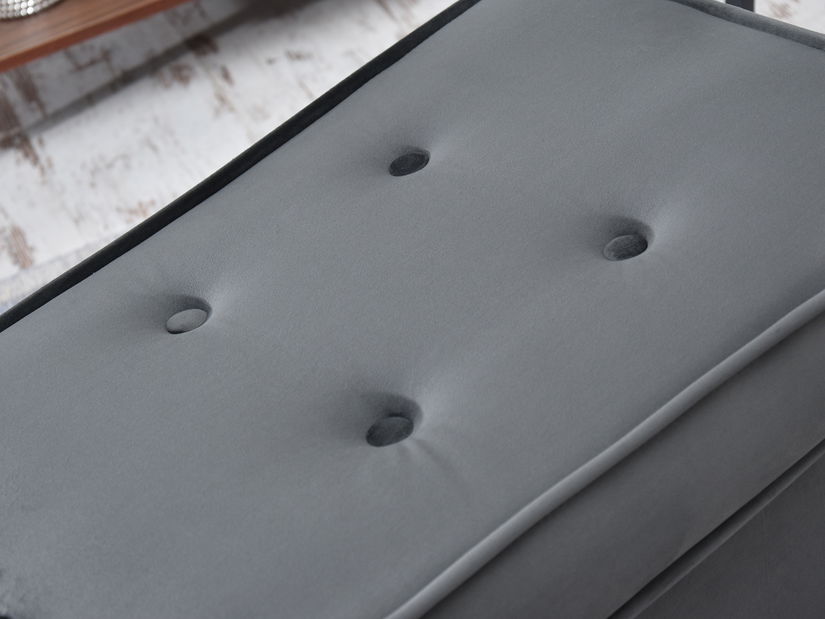 Taburetka Muriera (púdrová ružová + buk)