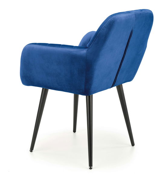 Jedálenska stolička Kiersten (tmavomodrá)