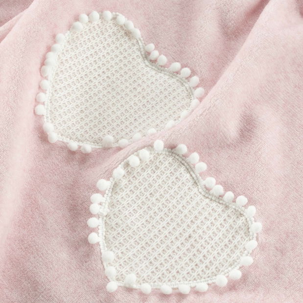 Takaró 150x200 cm Pink Heart (rózsaszín)