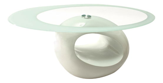 Konferenčný stolík Etna biela