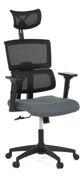 Irodai fotel Kurosadas (szürke + fekete)