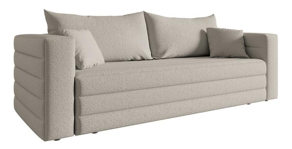 Trosjed Liluetta (svijetlobež + crna)